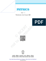 NCERT Class 12 Physics Book (Part I)