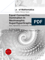 Equal Connective Domination in Neutrosophic SuperHyperGraphs