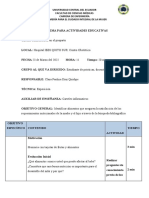 ACTIVIDADES-EDUCATIVAS Miomtosis Uterina y Alimentación Posparto