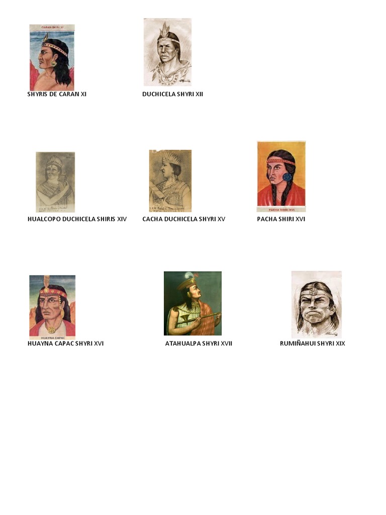 Historia de los Shyris y sus Líderes | PDF