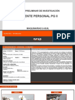 Analisis Preliminar de Investigación - Martillo