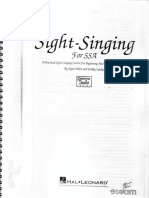 Sight Singing For SSA (Joyce Eilers)