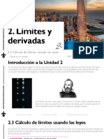 2.3 Leyes de Limites