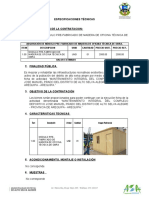 TDR Módulo Pre-Fabricado de Madera