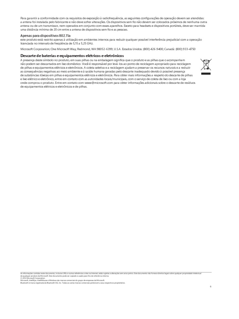 Manual de instru es microsoft wireless mouse 5000 portugu s 97