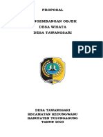 Proposal Desa Wisata - Tawangsari Revisi