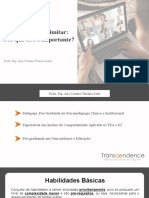 Sentar, Esperar e Imitar: Por Que Isso É Importante?: Profa. Esp. Ana Cristina Teixeira Assis