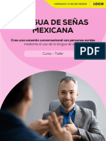 Lengua de Señas Mexicana.