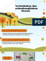 Tema 1 ST 3 Pertumbuhan Dan Perkembangbiakan Hewan