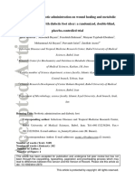 -.60 subyek 18 mohseni et al 2017 - a randomized, double  placebo, controlled trial - The effects of probiotic administration on wound healing and metabolic status in patients with diabetic foot ulcer