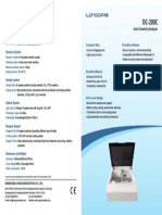 DC-200C Auto Chemistry Analyzer Catalog