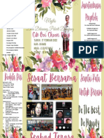 Buku Program Majlis Persaraan Miss Ooi