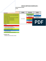 Jadual Bertugas Kumpulan 1