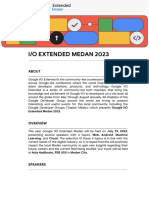Proposal Sponsorship - GOOGLE I - O EXTENDED MEDAN 2023