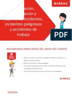 Investigación de Accidentes e Incidentes Rimac - DS 023 Comacsa