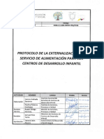 1 - Protocolo Externalización Servicio de Alimentación - V3