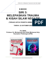 Siri 3 - Melepaskan Trauma Dan Kisah Silam Negatif