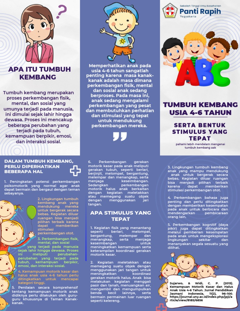 Leaflet Keperawatan Anak - Dionisius Rajasa G A P - 202123016 | PDF