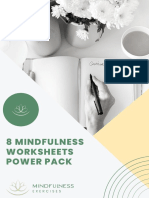 8 Mindfulness Worksheets Power Pack