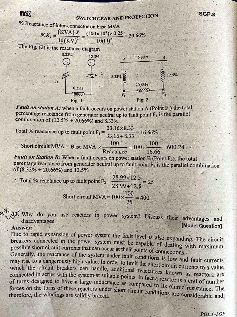 Switchgear Notes | PDF