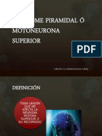 Sindrome Motoneurona Superior e Inferior