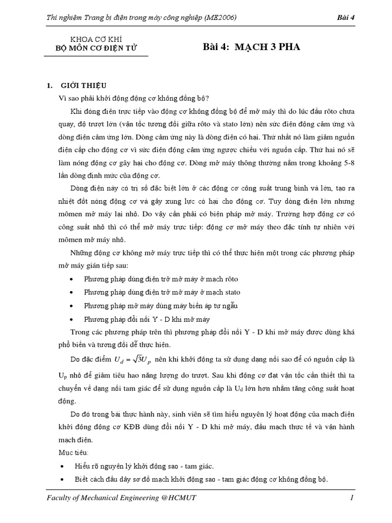 Bai 4 - Mach 3 Pha | PDF