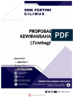 Proposal Totebag SMK PERTIWI CILIMUS