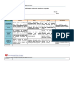 Rubrica de Informe