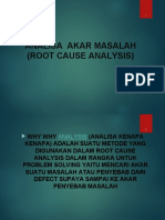 Root Cause Analysis - 5 Why