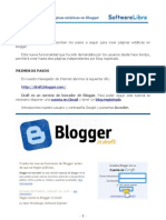 Páginas Estáticas en Blogger