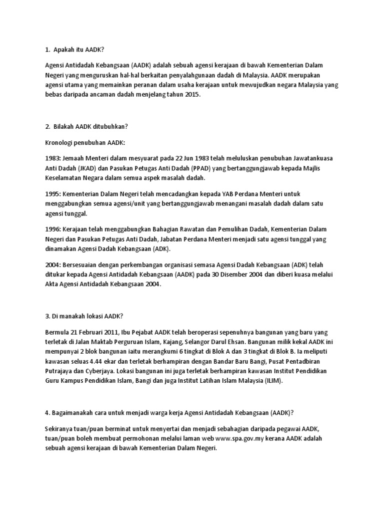 Aadk Pdf
