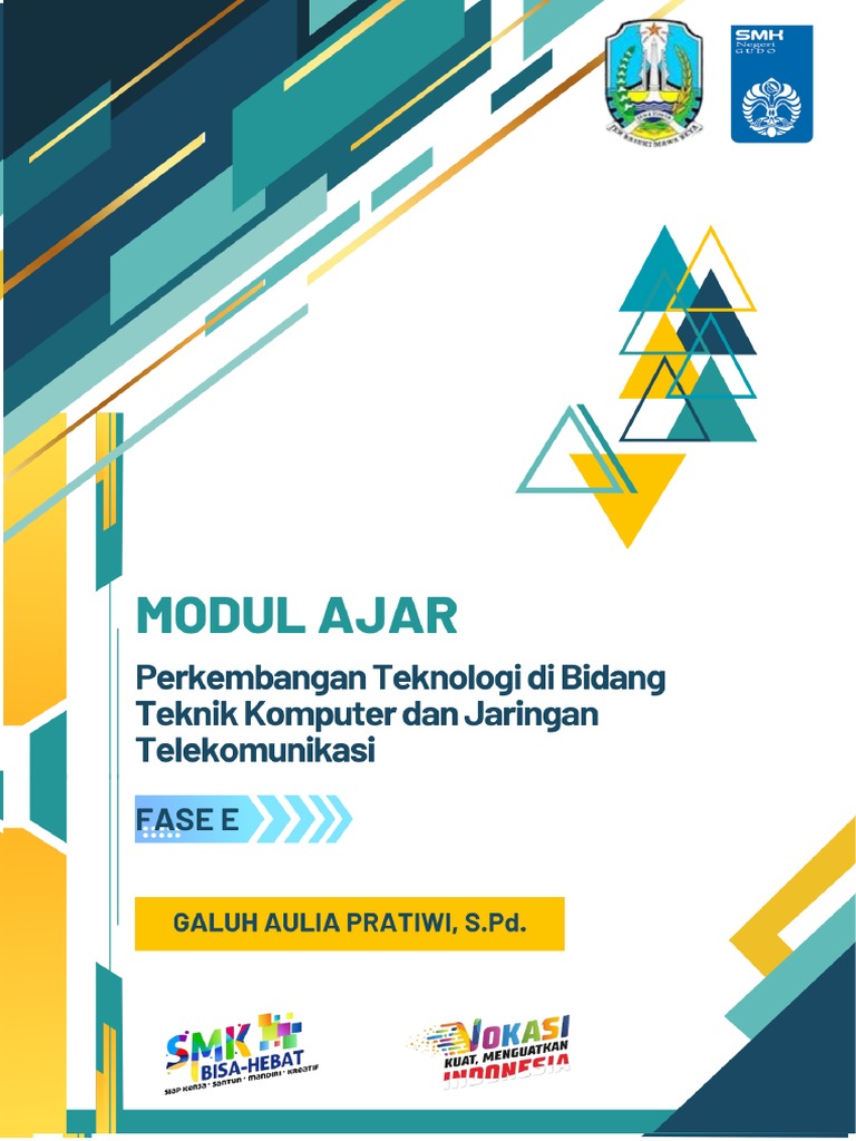 Modul Ajar Perkembangan Teknologi Di Bidang Tkjt Pdf