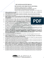 Test Academia Opomancha. Tema 26 Protección de Datos Policia Nacional Julio 2023