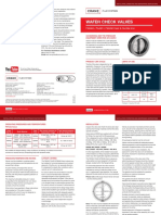 Crane FS FM463 FA463 FM466 Wafer Check Valves IOM 1020