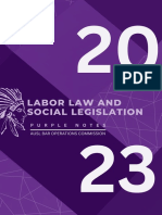 2023 Purple Notes in Labor Law