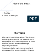 Throat Disorder