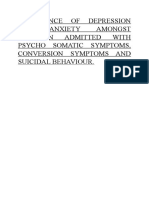 Prevalence of Depression and Anxiety Among Children Presenting With Psychiatric and Behavioural Disturba-1