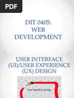 Lecture 4 - UIUX