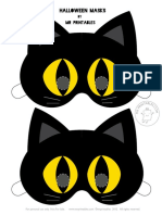 Mrprintables Printable Mask Halloween Cat