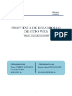 PROPUESTA DE DESARROLLO DE SITIO WEB - v2