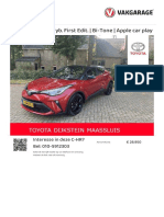 Toyota C-HR 16653007 (Uitgebreide Brochure) Page-Size A4