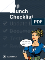 App Launch Checklist