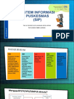 Materi Sistem Informasi Puskesmas (Sip)