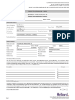 Taxi Proposal Form K5334