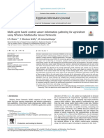 Kel 27-Multi-Agent Based Context Aware Information Gathering For Agriculture Using Wireless Multimedia Sensor Networks