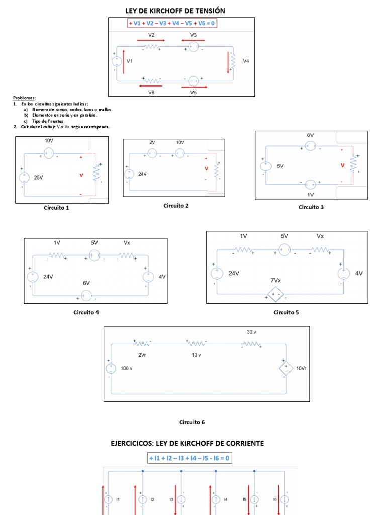 Ejercicios LKV y LKI | PDF