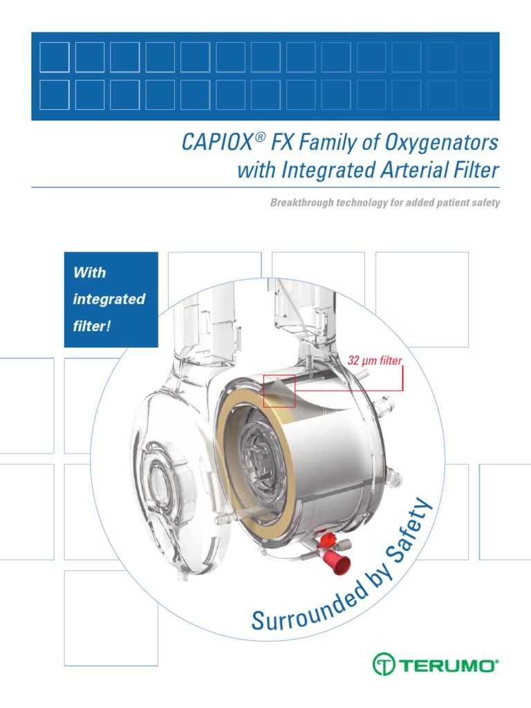 Terumo Capiox FX PDF Hemodynamics Blood