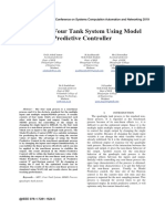 2019-Control of Four Tank System Using Model Predictive Controller