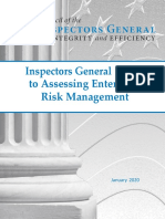 Inspectors General Guide To Assessing Enterprise Risk ManagementFinal