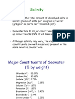 Hydrology Salinity